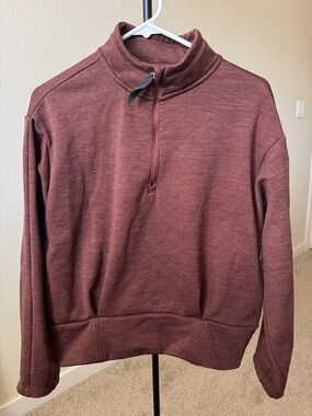 Athleta Women's Quarter-Zip Pullover Sweatshirt